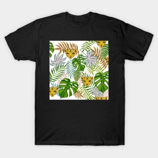 Tropical leopard print T-Shirt